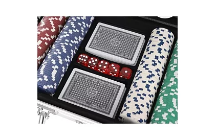 Kompletní pokerová sada - 300 žetonů v kufříku