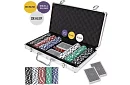 Kompletní pokerová sada - 300 žetonů v kufříku