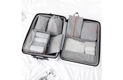 Cestovní organizéry – sada 7 ks