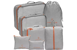 Cestovní organizéry – sada 7 ks