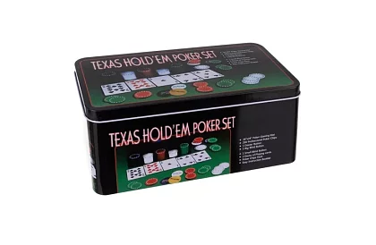 Kompletní Texas pokerová sada - 200 žetonů