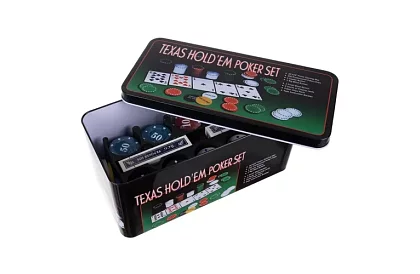 Kompletní Texas pokerová sada - 200 žetonů