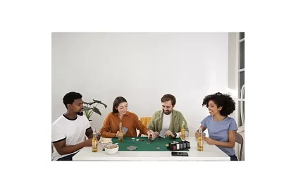 Kompletní Texas pokerová sada - 200 žetonů