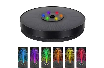 Plovoucí solární fontána s RGB osvětlením