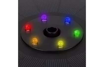 Plovoucí solární fontána s RGB osvětlením