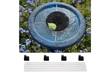 Plovoucí solární fontána s RGB osvětlením