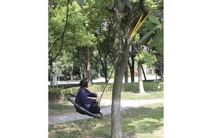 Závěsný houpací kruh – hnízdo 100 cm