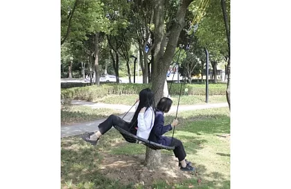 Závěsný houpací kruh – hnízdo 100 cm