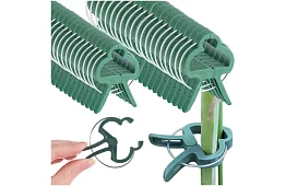 Klipy na upevňování rostlin 108 ks