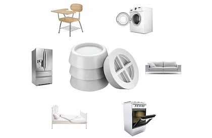 Antivibrační sada podložek – nejen pod pračku