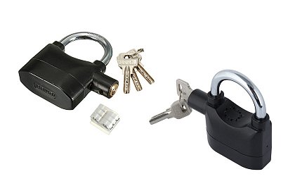 Visací zámek s alarmem -  Alarm Lock 110db.