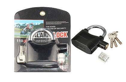 Visací zámek s alarmem -  Alarm Lock 110db.