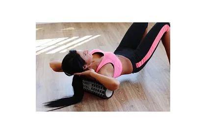 Joga roller – pěnový masážní válec PIPELS