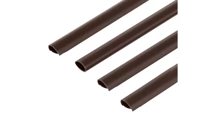 Klipy na plotové pásky – 20 ks – hnědá