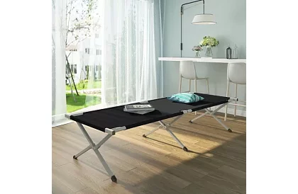 Skládací kempingová postel – nosnost 110 kg