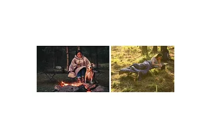 Skládací kempingová postel – nosnost 110 kg