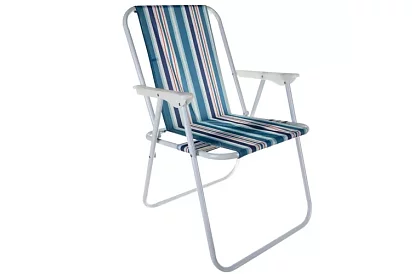 Zahradní skládací křeslo – Bergamo modré