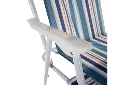 Zahradní skládací křeslo – Bergamo modré