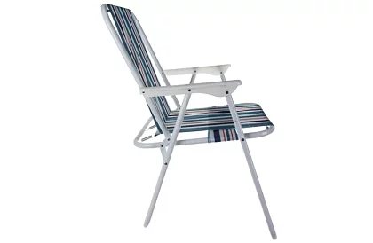 Zahradní skládací křeslo – Bergamo modré