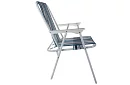 Zahradní skládací křeslo – Bergamo modré