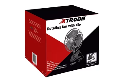 Otočný ventilátor do automobilů