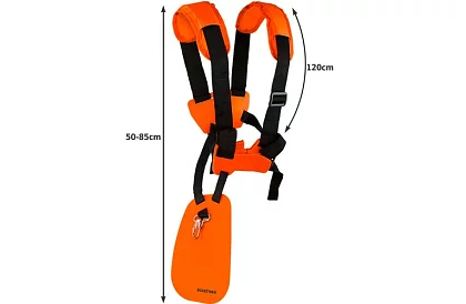 Univerzální dvouramenný postroj – pasy pro křovinořezy