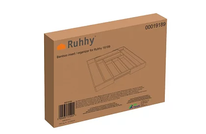 Bambusový organizér do šuplíků – příborník