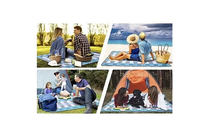 Velká pikniková deka 2 × 2 metry