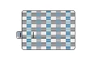 Velká pikniková deka 2 × 2 metry