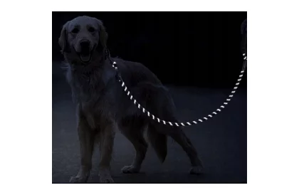 Vodítko pro psa silné s reflexními prvky – 3 m
