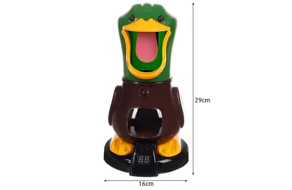 Hladová kachna – střílení na terč