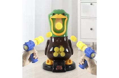 Hladová kachna – střílení na terč