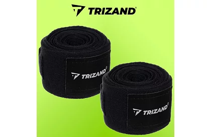 Profi boxerské bandáže 2 × 4 m – černé