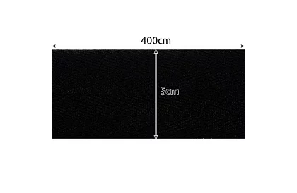 Profi boxerské bandáže 2 × 4 m – černé