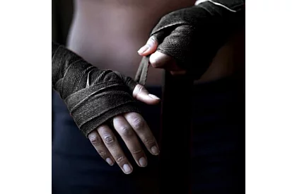 Profi boxerské bandáže 2 × 4 m – černé