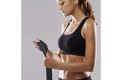 Profi boxerské bandáže 2 × 4 m – černé