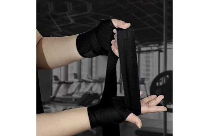 Profi boxerské bandáže 2 × 4 m – černé