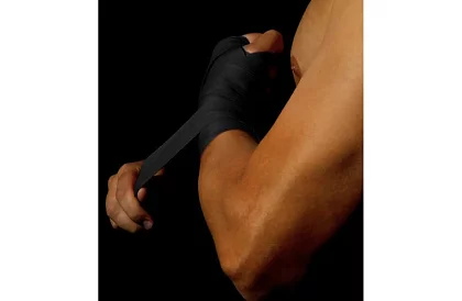 Profi boxerské bandáže 2 × 4 m – černé