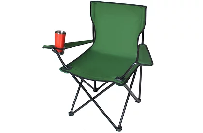 Skládací rybářské křeslo – Kempingové křeslo zelené