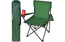 Skládací rybářské křeslo – Kempingové křeslo zelené