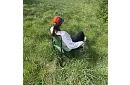 Skládací rybářské křeslo – Kempingové křeslo zelené