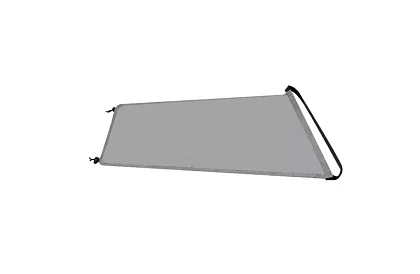 Voděodolná stínicí stříška na kočárek – šedá