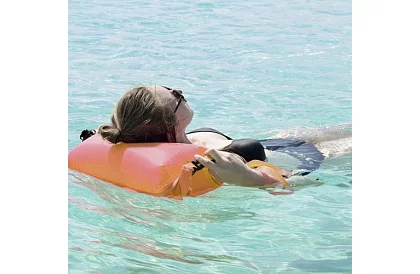 Nafukovací plavecká bójka 2 v 1