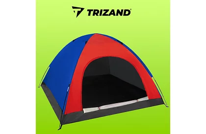 Turistický stan pro 4 osoby – 190 x 190 x 123 cm