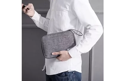 Cestovní pouzdro – organizér na kabely a nabíječky