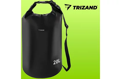 Vodotěsný vak 20 litrů – černý DRY BAG