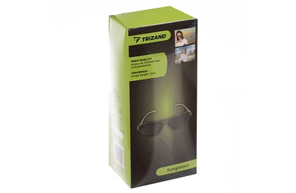 Polarizační sluneční brýle s pouzdrem – černé UV 400