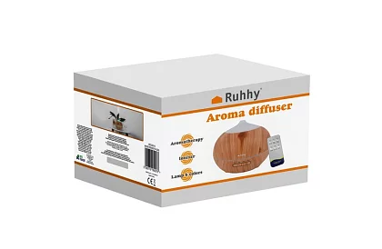 Aroma difuzér s ionizátorem a LED lampou - 4v1