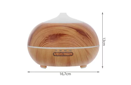 Aroma difuzér s ionizátorem a LED lampou - 4v1