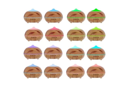 Aroma difuzér s ionizátorem a LED lampou - 4v1